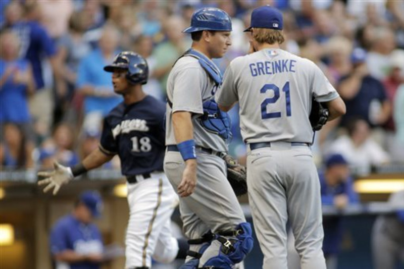 Zack Greinke smiling? : r/Dodgers