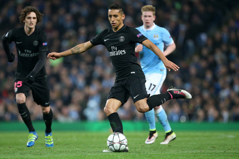 Manchester, UK. 12th Apr, 2016. Gregory van der Wiel (PSG) Football/Soccer  : Gregory van der Wiel of Paris Saint-Germain during the UEFA Champions  League Quarter-final 2nd leg match between Manchester City and
