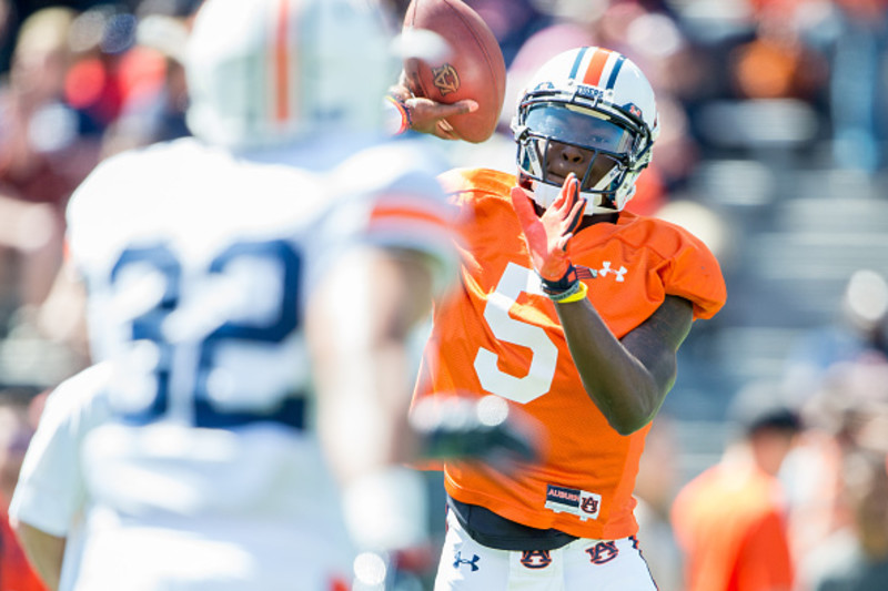 Auburn receiver John Franklin III could still see time at quarterback 