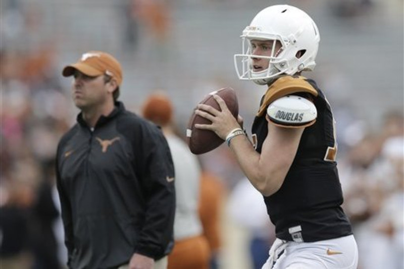 Freshman QB Shane Buechele starts for Texas against Notre Dame