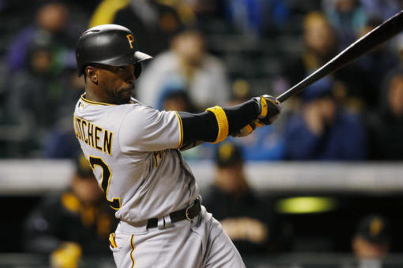 Andrew McCutchen is swinging early and often, and so far it's working