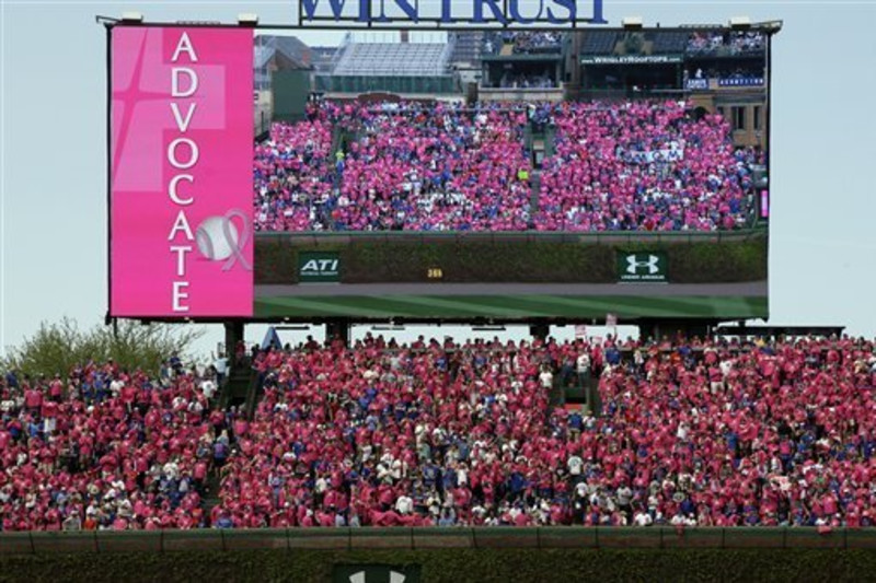 Cubs to host Annual Pink Out game in honor of Breast Cancer