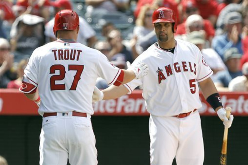 Plunkett] Pujols is expected to wear No. 55 (Seager has his No. 5) : r/ baseball
