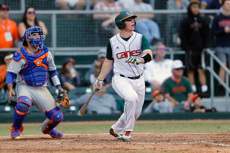 Miami Hurricanes baseball roster breakdown for Coral Gables Regional