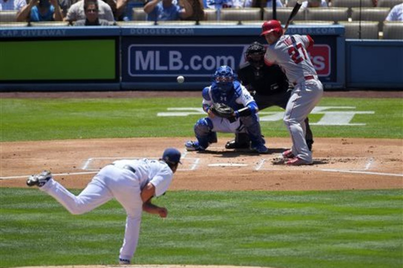 Los Angeles Angels Mike Trout and Los Angeles Dodgers Clayton