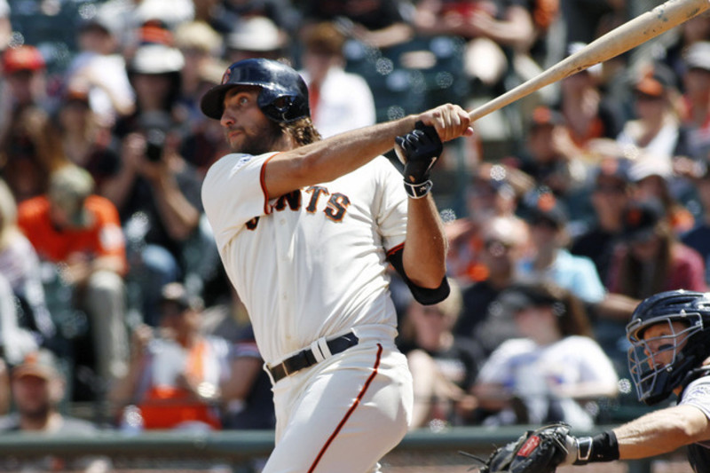 Giants' Madison Bumgarner makes his case for Home Run Derby