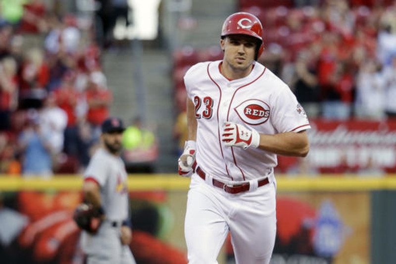 Adam Duvall making left field his own with Cincinnati Reds