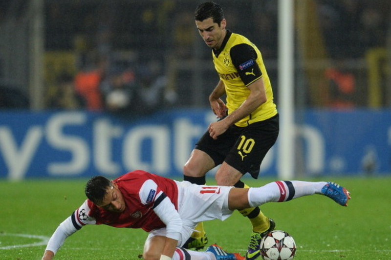 Henrikh Mkhitaryan 'put up for sale' by Borussia Dortmund as midfielder  rejects contract : r/Gunners