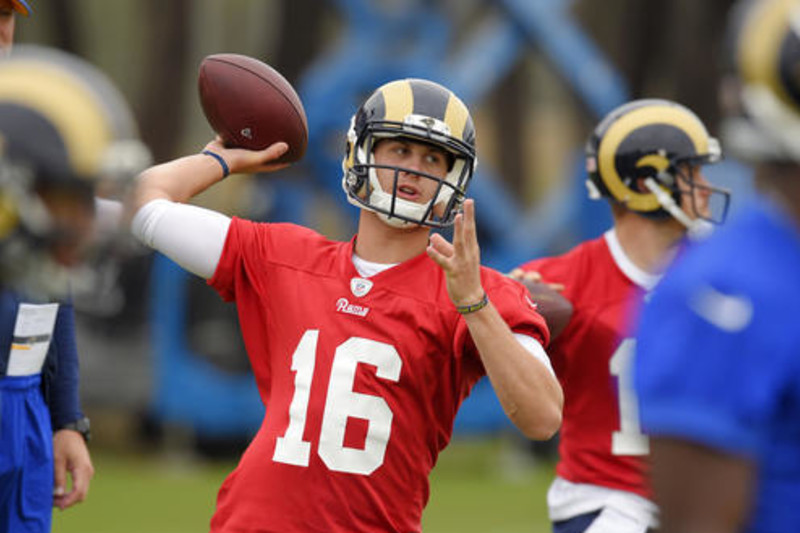 Jared Goff Named Rams Starting QB over Case Keenum, News, Scores,  Highlights, Stats, and Rumors