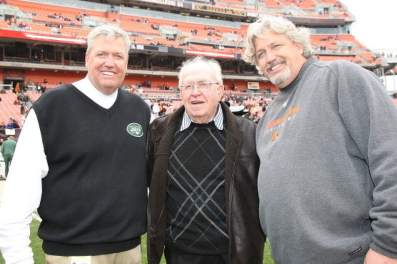 You can't help but hear Buddy when Jets coach Rex Ryan speaks