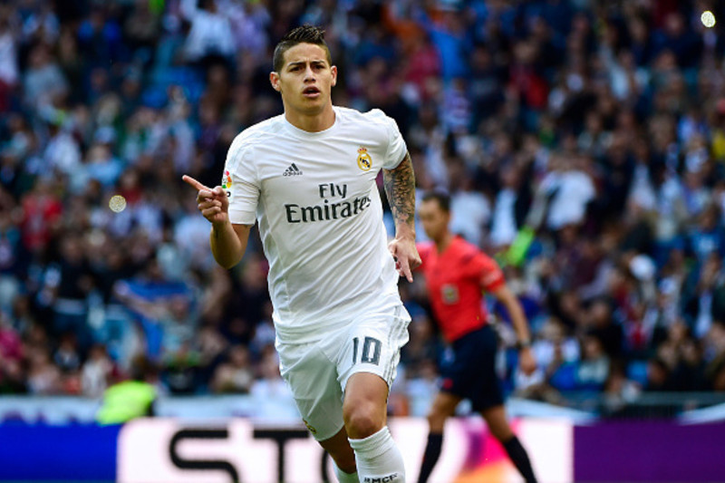 James Rodriguez Set for Real Madrid Bow in Super Cup