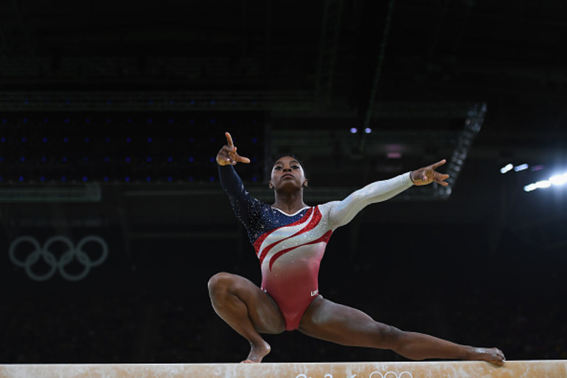 Biles, Raisman finish 1-2 in Olympic floor exercise