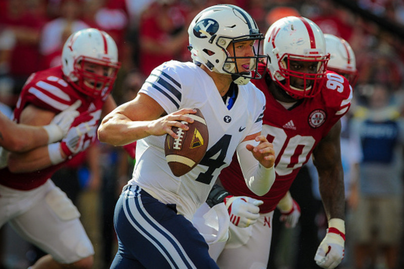 BYU quarterback Taysom Hill's college career ends with injury, will miss  Poinsettia Bowl, Football