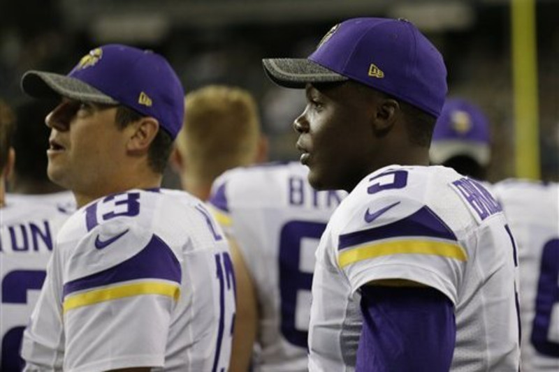 : Teddy Bridgewater Minnesota Vikings Blackout Player