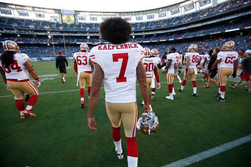 The Legacy of Colin Kaepernick: On the First High School Team to Take a  Knee ‹ Literary Hub