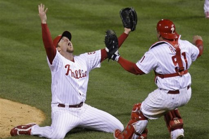 Baseball: Ex-Astros, Phillies closer Brad Lidge on World Series