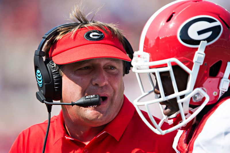 Kirby Smart, No. 1 Georgia 'not panicking