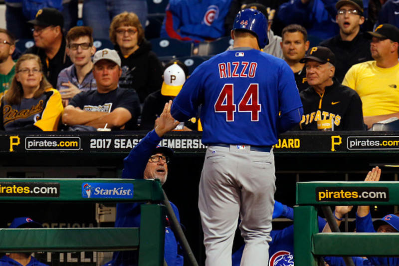Anthony Rizzo Exits Cubs vs. Dodgers Because of Back Injury, News, Scores,  Highlights, Stats, and Rumors