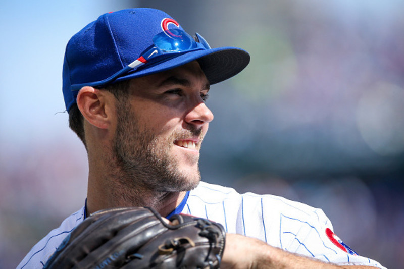 Cubs' Anthony Rizzo uses teammate Matt Szczur's bat to bust out of