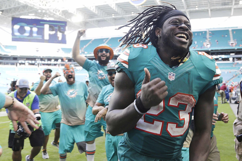 Dolphins RB Jay Ajayi Can Take a Hit and Keep Going—and Not Just on the  Field, News, Scores, Highlights, Stats, and Rumors