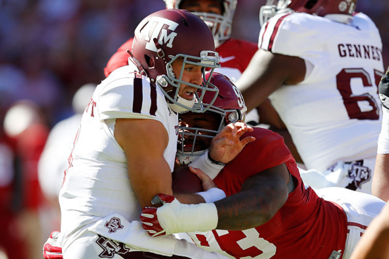 Texas A&M DE Myles Garrett poised for big night against Arkansas