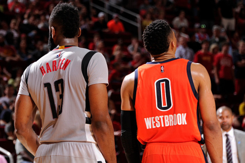 Watch James Harden & Russell Westbrook Break Down Their NBA Tunnel Style, Walk-Out Looks