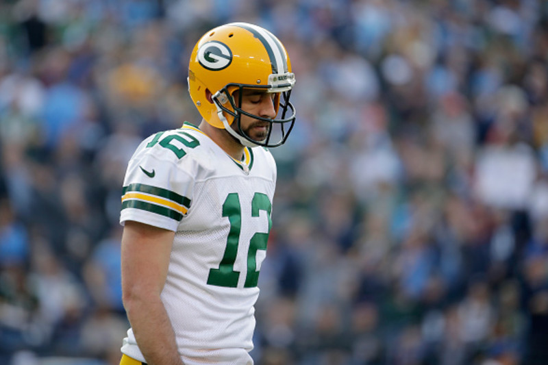 Aaron Rodgers' October 2, 2011 game worn jersey, and Jordy Nelson's News  Photo - Getty Images