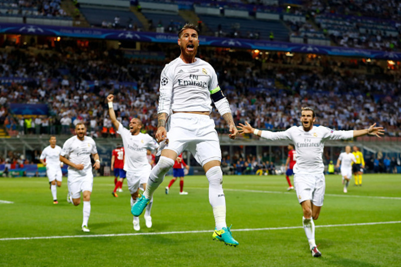 Sergio Ramos celebra 'gol de todos os madridistas' na final da Champions -  ESPN