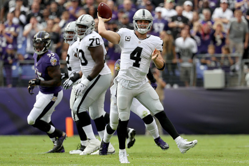 Carr, Raiders fall short in playoff comeback