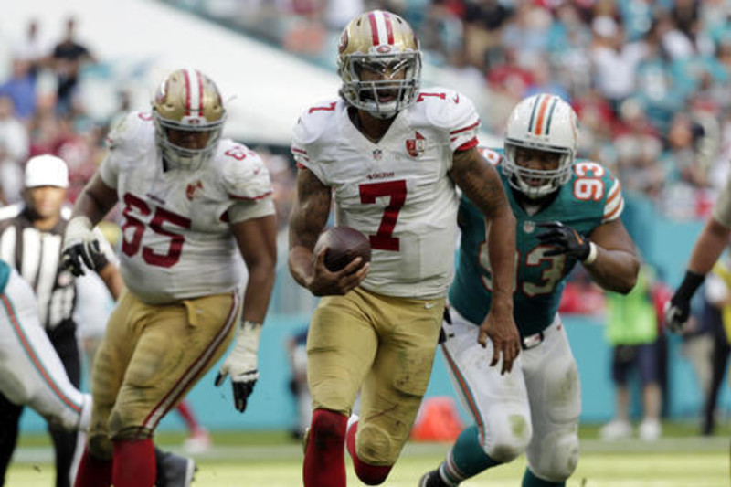 Deep fantasy football sleepers for Week 11 include Colin Kaepernick