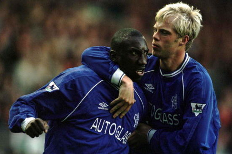 90s Football on X: Ruud Gullit and Mark Hughes at Chelsea. https