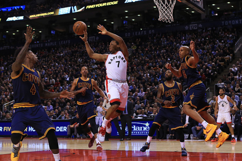 TORONTO (AP) — Kyle Lowry shrugged off his Game 1 struggles in