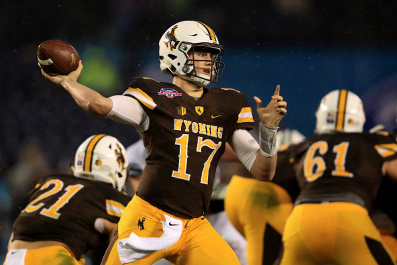 Wyoming QB Josh Allen Comes to Kinnick Closing Out the Noise, Football