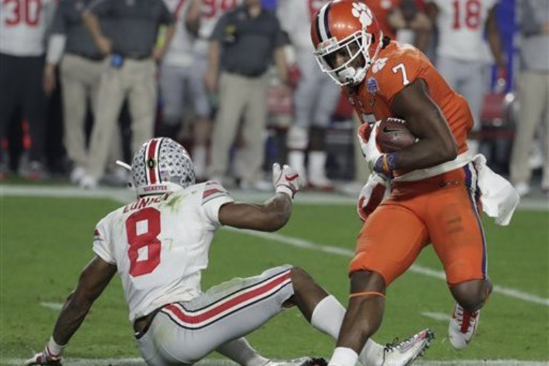 2017 College Football Playoff final, Clemson vs. Alabama: Kickoff time, TV  channel, live stream, Megacast info, odds and preview - Team Speed Kills