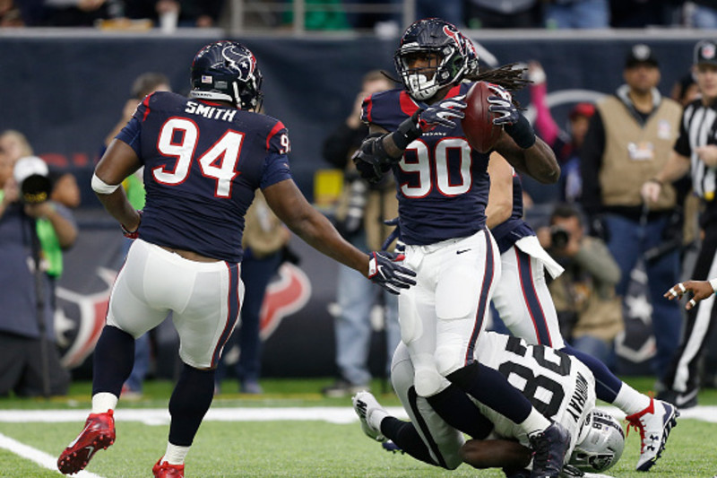 Texans rest Jadeveon Clowney against Patriots