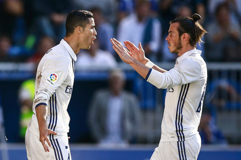 Real Madrid CF's James Rodriguez in action during the Spanish La