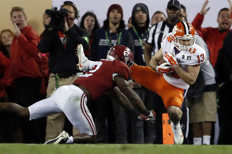 Onetime Clemson walk-on Renfrow sees last time in spotlight