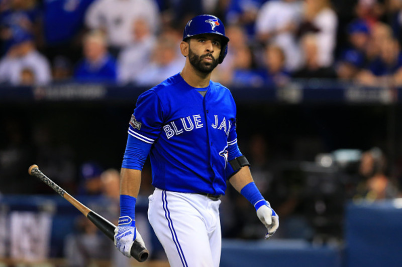 Jose Bautista & Edwin Encarnacion Bat Flip & Bat Drop Home Run 2