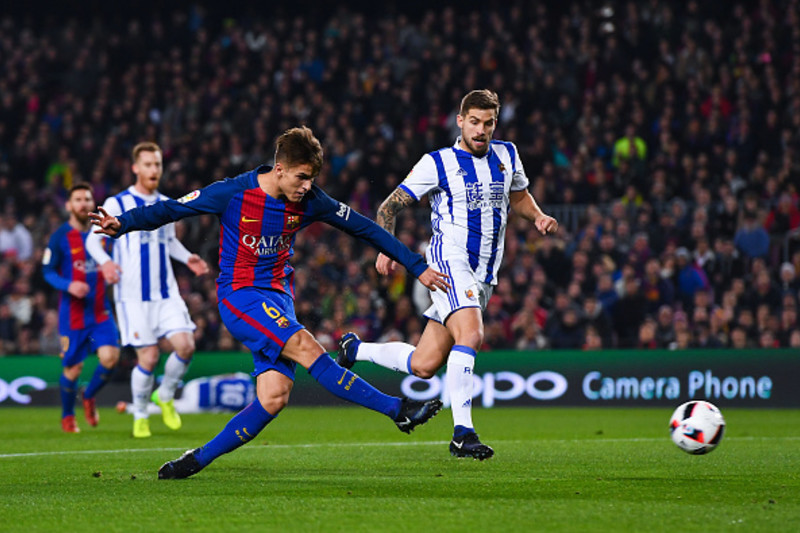 Half-time in LaLiga advantage Barça - by Ben Hayward