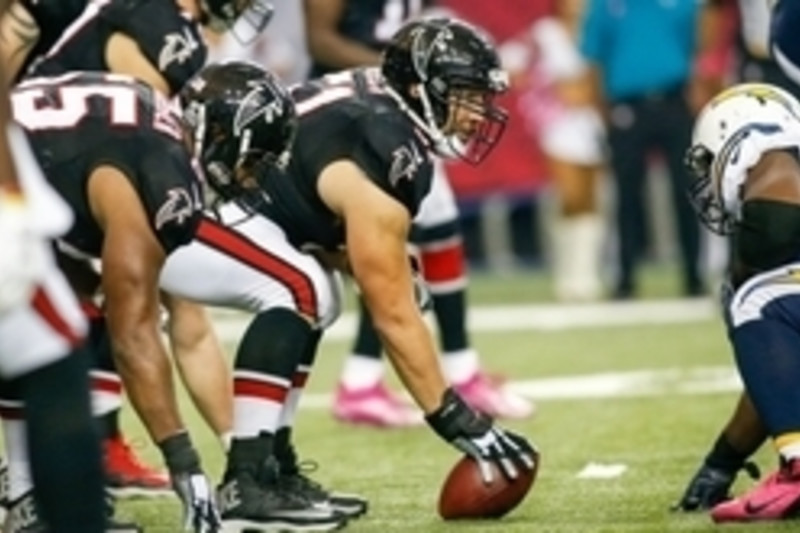 Falcons' Alex Mack played through leg fracture, but Super Bowl