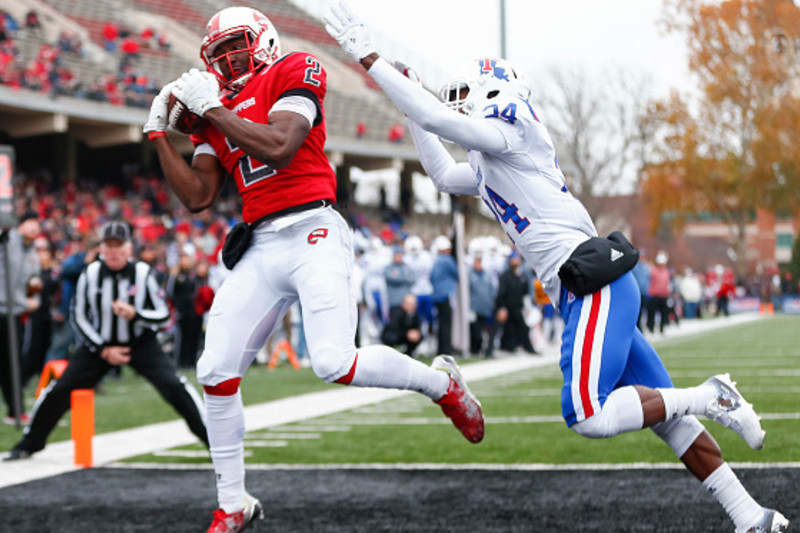 Watch as WKU WR and Louisville native Taywan Taylor is drafted