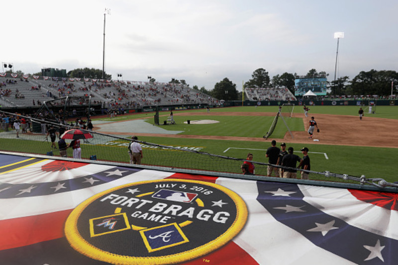 mlb, major league, Bragg game, Ft. Bragg, Bragg, Fort Brag