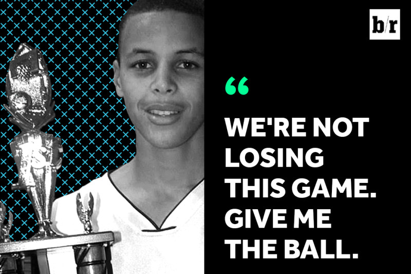 Stephen Curry in Middle School: The Origin of the Baby Faced
