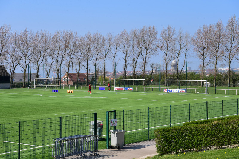 The Complexe Sportif de la Waroquerie at Saint-Martin-Boulogne, the training ground of Kante's second club, US Boulogne.