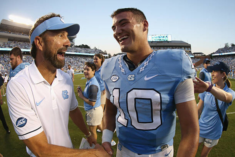 Former UNC QB Mitch Trubisky is a TV Star Kind Of 