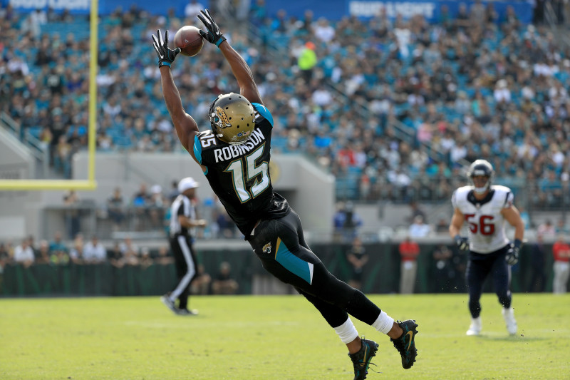 A HOFer in Hiding Jags WR Allen Robinson Determined to Rise Above