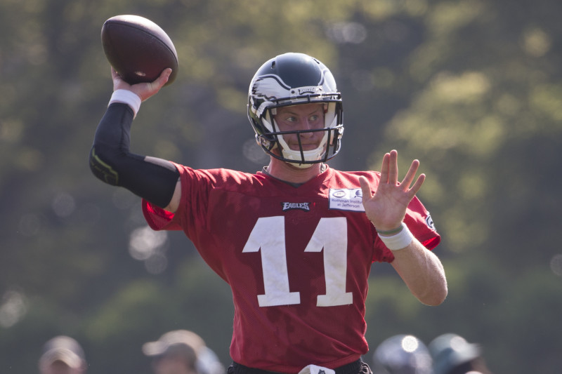 Philadelphia Eagles QB Carson Wentz to have 'no limitations for on-field  drills' at OTAs: report 