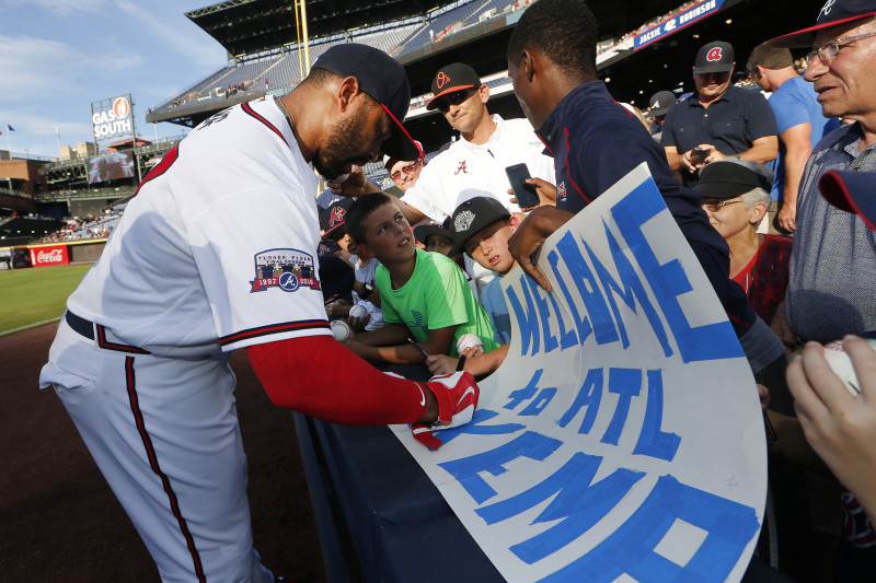 Comparison Matt Kemp pick. Then and now. : r/Braves