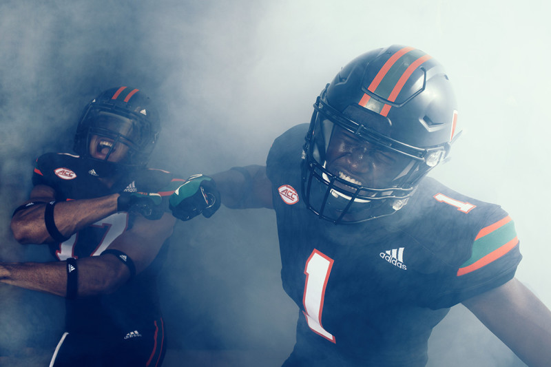 UM passes on wearing Adidas neon 'Miami Nights' uniform for Pittsburgh