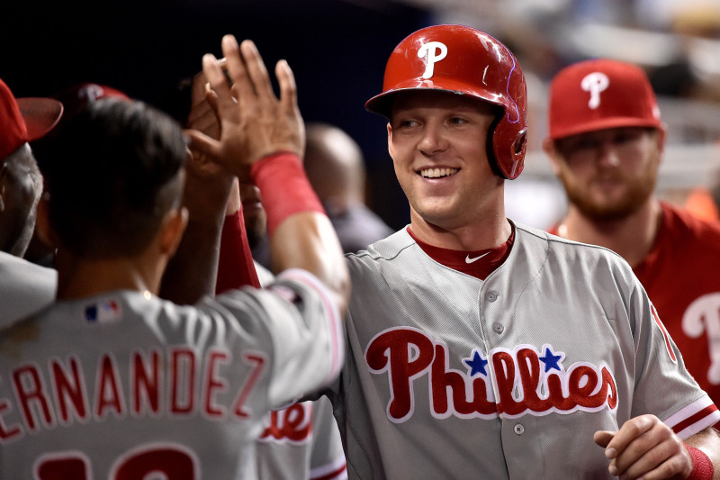 Rhys Hoskins' Historic Power Adds Yet Another Poster Child to MLB's HR  Explosion | News, Scores, Highlights, Stats, and Rumors | Bleacher Report